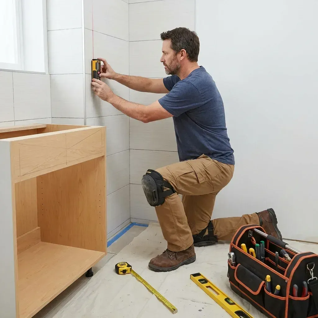 Webp vanities installation bathroom — Fremont, CA